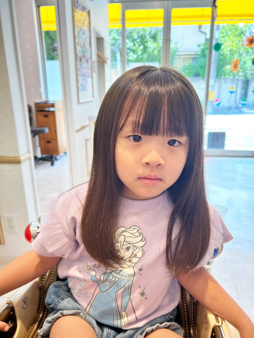 ロングのヘアスタイル