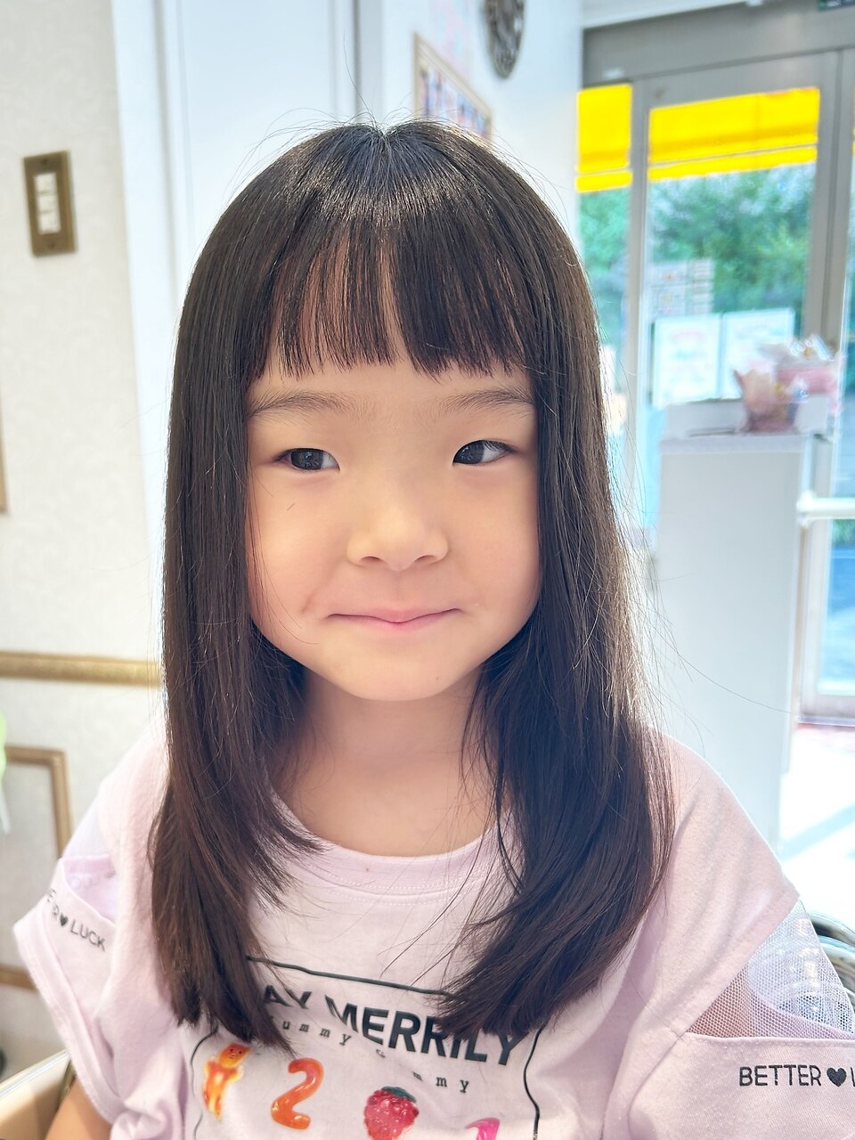 ロングヘアのヘアスタイル